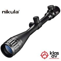 Nikula 8-32x50 AOEG Zoomlu Tüfek Dürbünü Taktik çift Işık Kırmızı-Yeşil Kaynaklı