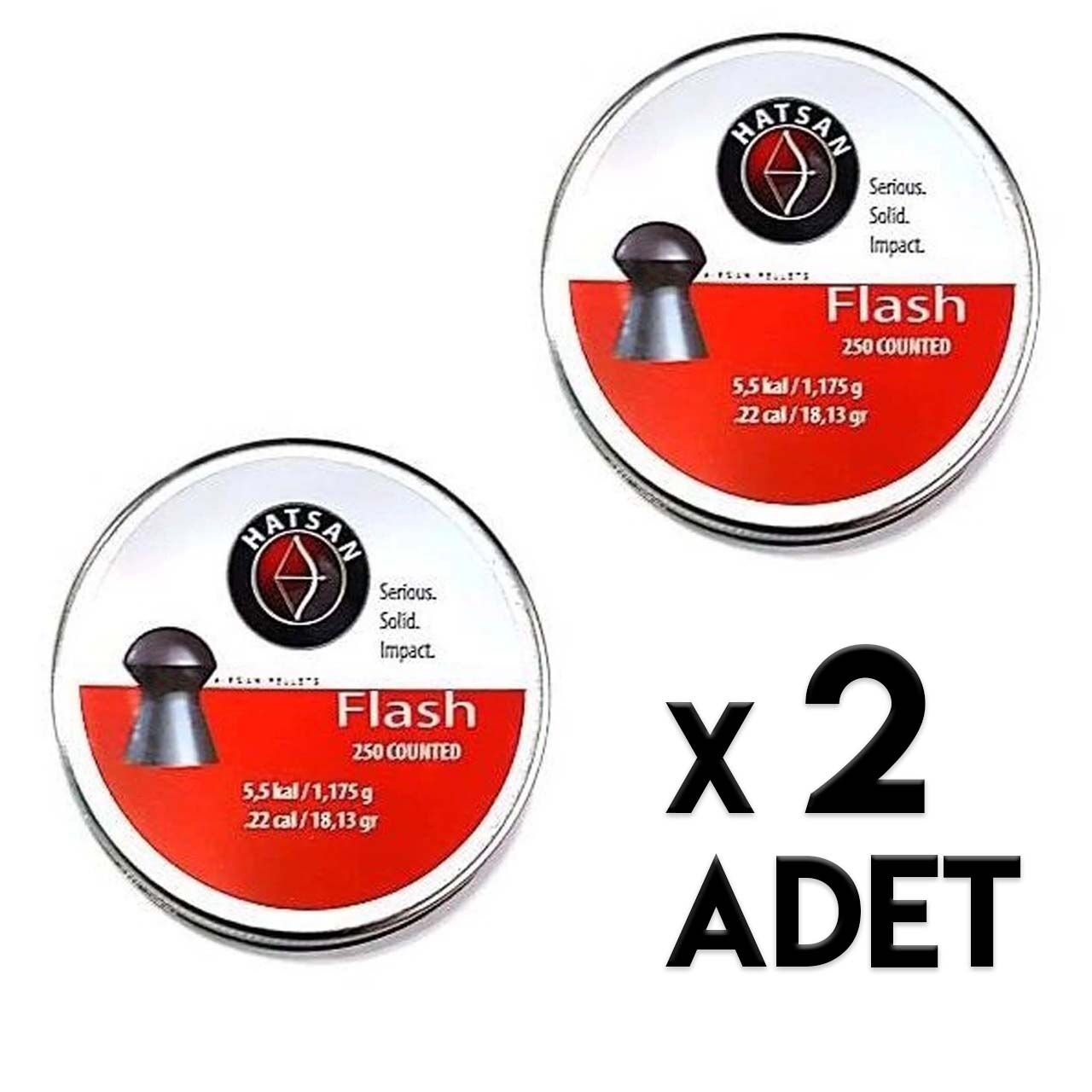 Hatsan Flash Havalı Tüfek Saçması 2 Adet 5.5 mm