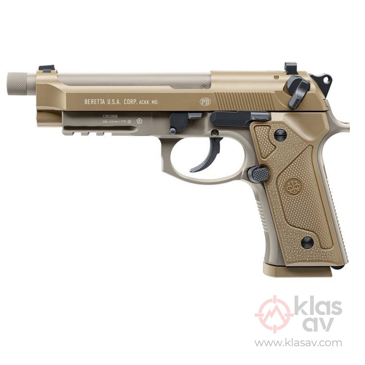 UMAREX Beretta M9 A3 6 MM Blowback Airsoft Tabanca