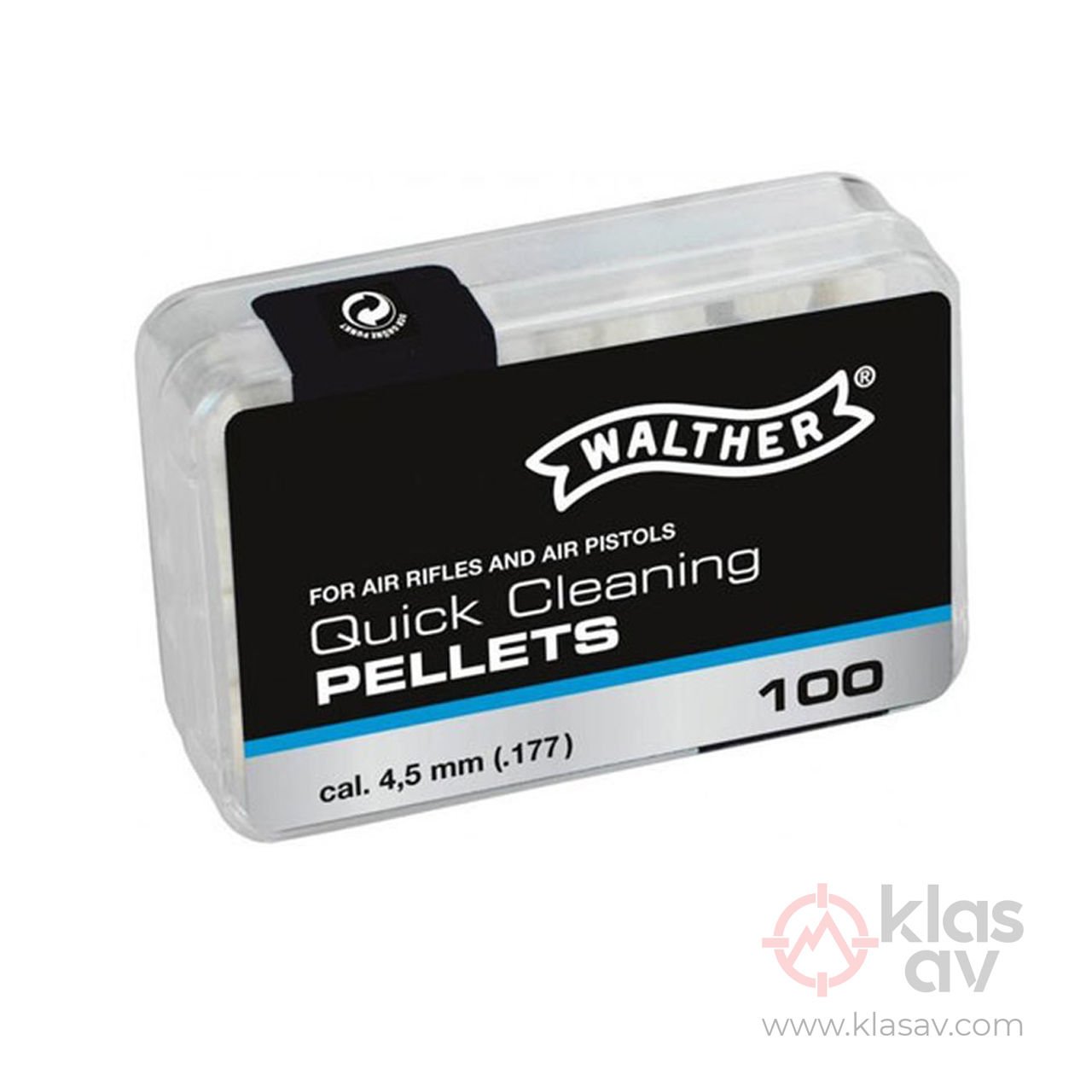 WALTHER Hızlı Temizleme Bilyesi - 4,5 mm, 100 Adet