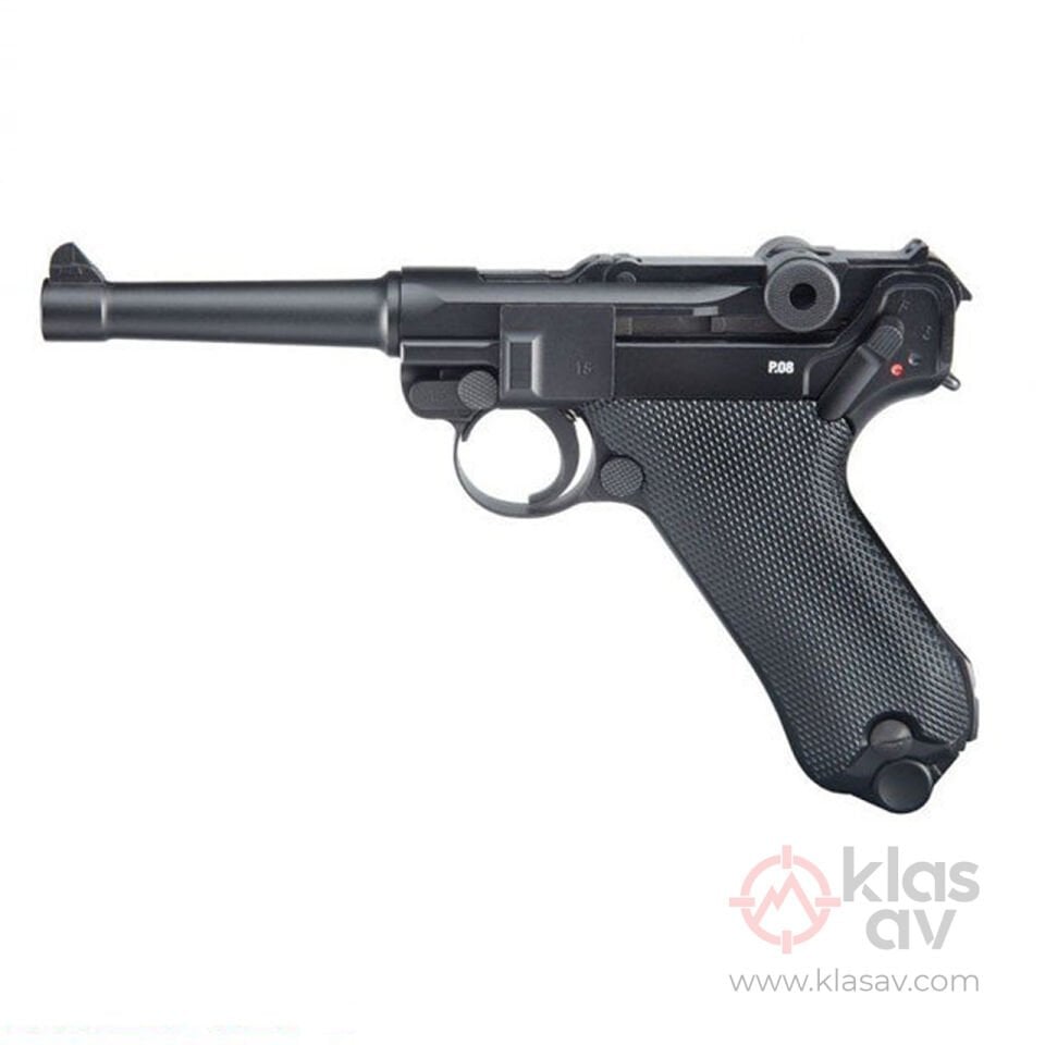 UMAREX Legends P.08 4,5mm Havalı Tabanca Siyah