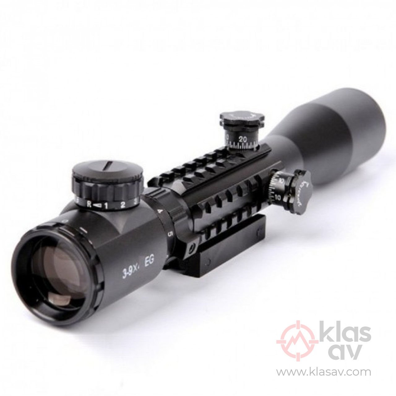 Nikula 3-9x32 Eg Zoomlu Çift Işık Kaynaklı Tüfek Dürbünü