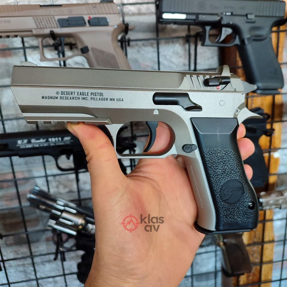 CYBERGUN Desert Eagle Baby Gümüş Airsoft Tabanca