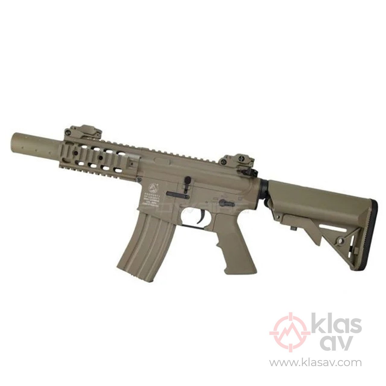CYBERGUN M4 Spc. Forces Mt. Tan AEG Airsoft Tüfek