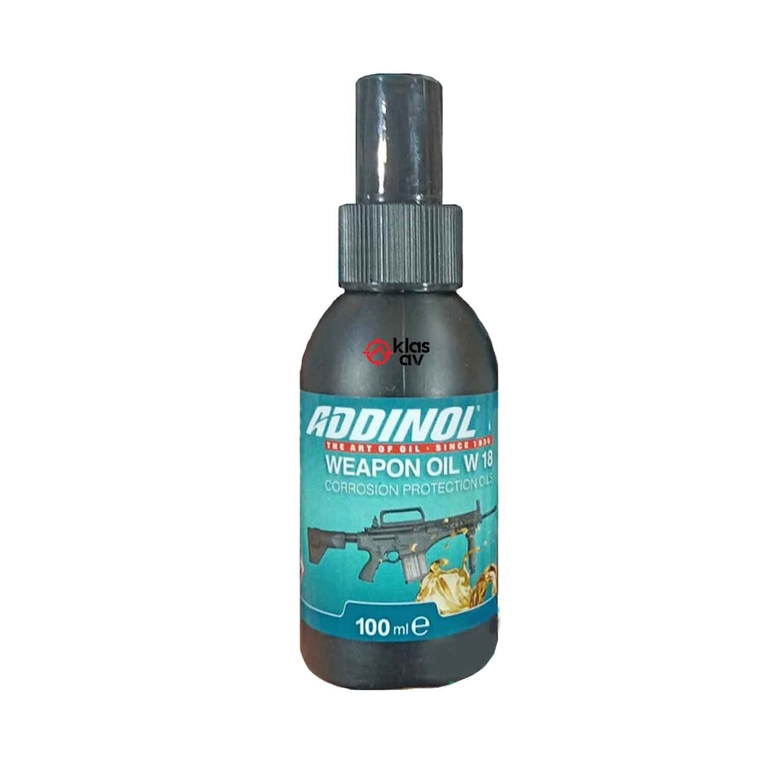 Addınol Weapon Oil W 18 Korozyon Koruyucu Silah Yağı - 100ml