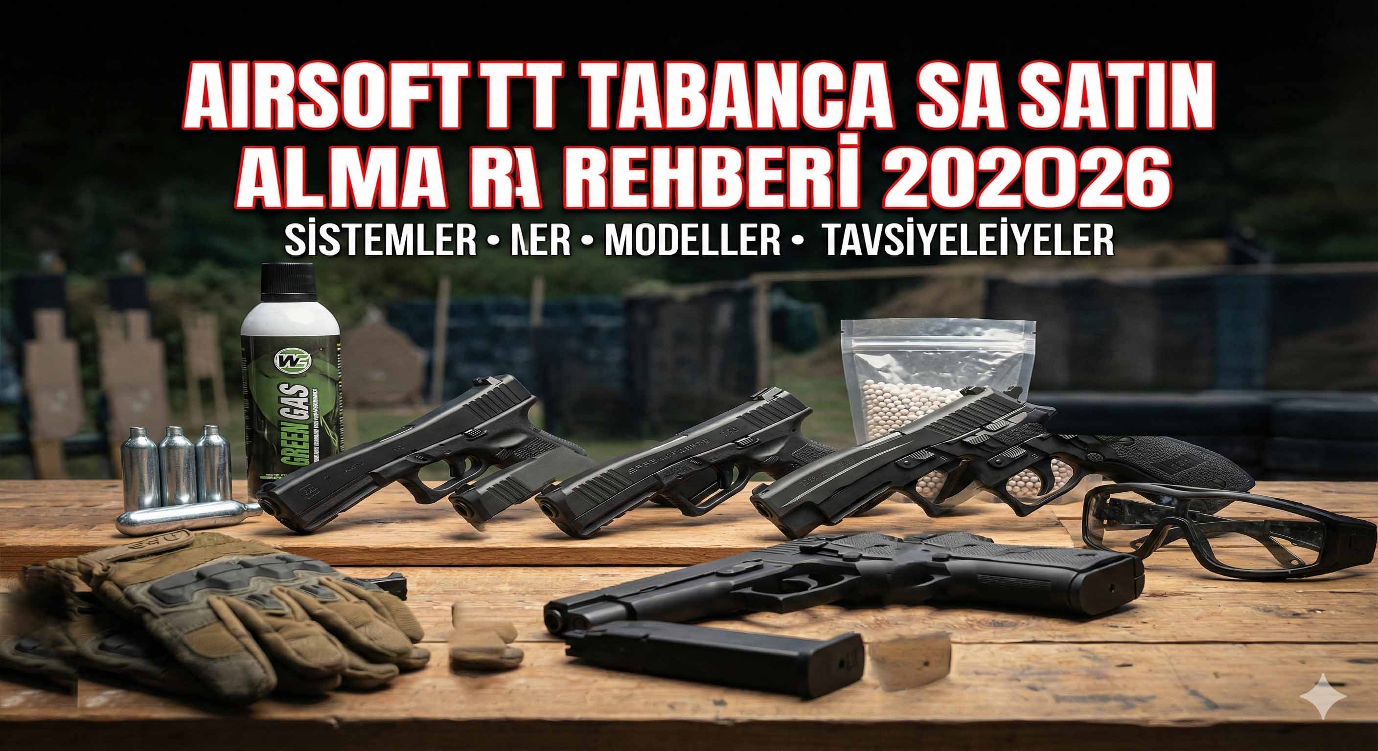 airsoft tabanca modelleri