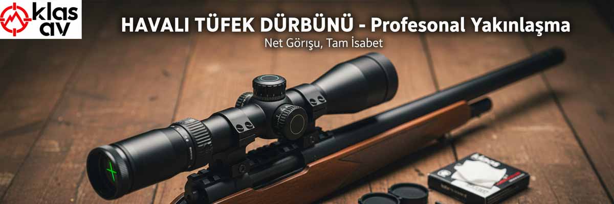 havalı tüfek dürbünü klas av