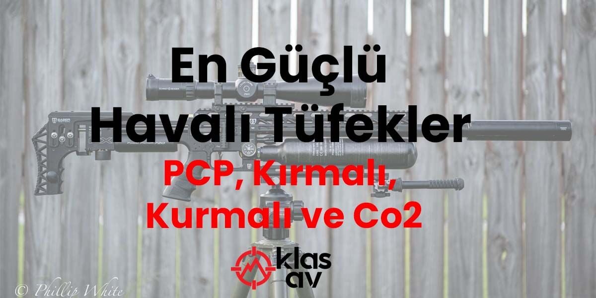 En Güçlü Havalı Tüfekler Nasıl Çalışır?  PCP, Kırmalı, Kurmalı ve Co2