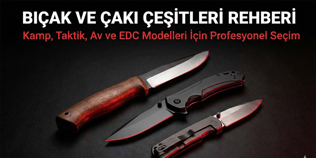 Bıçak ve Çakı Çeşitleri Rehberi: İhtiyacınıza En Uygun Model Hangisi? (2026)