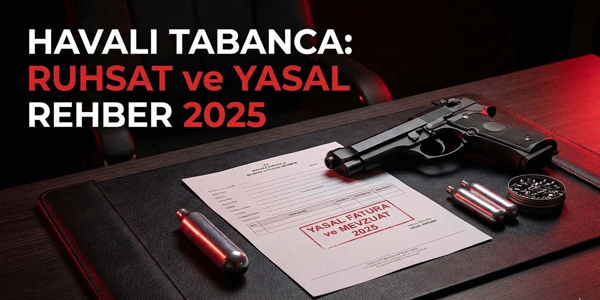Havalı Tabanca Mevzuatı: Ruhsat, Taşıma ve Satın Alma Rehberi