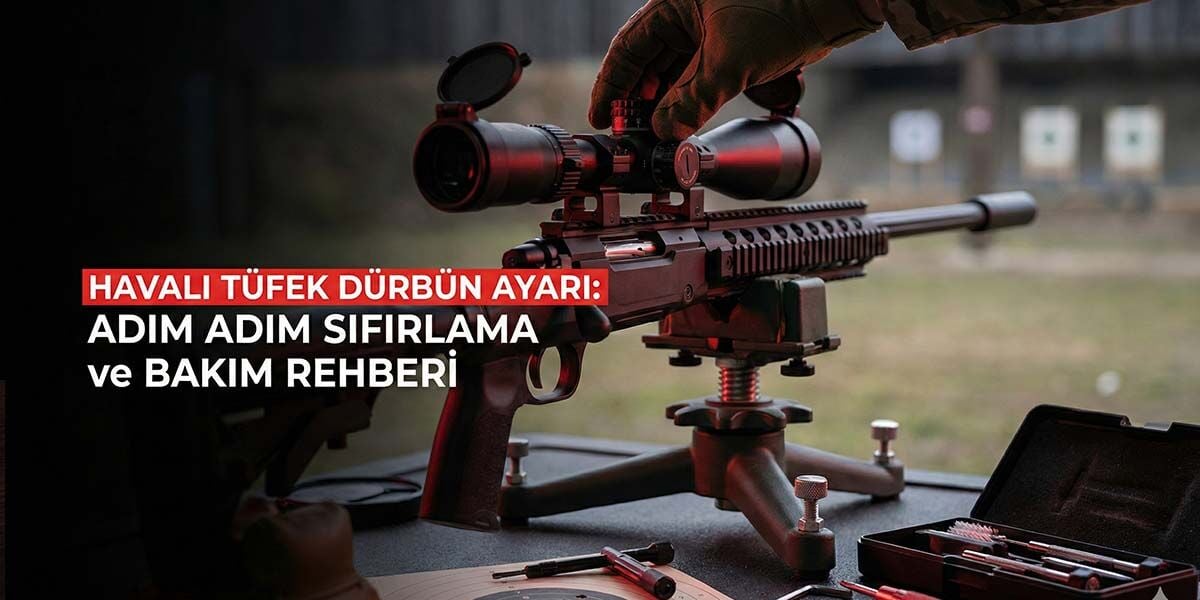 Havalı Tüfek Dürbün Ayarı Nasıl Yapılır? Adım Adım Sıfırlama ve Bakım Rehberi