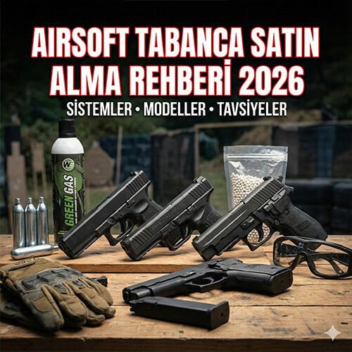 Airsoft Tabanca Satın Alma Rehberi 2026: Sistemler, Modeller ve Tavsiyeler