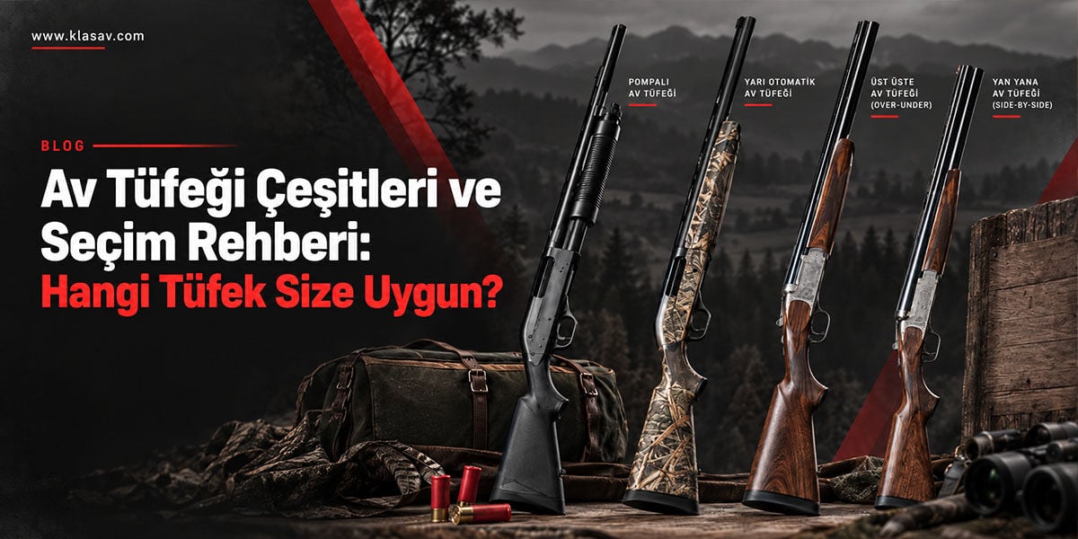 Av Tüfeği Çeşitleri ve Seçim Rehberi: Hangi Tüfek Size Uygun?