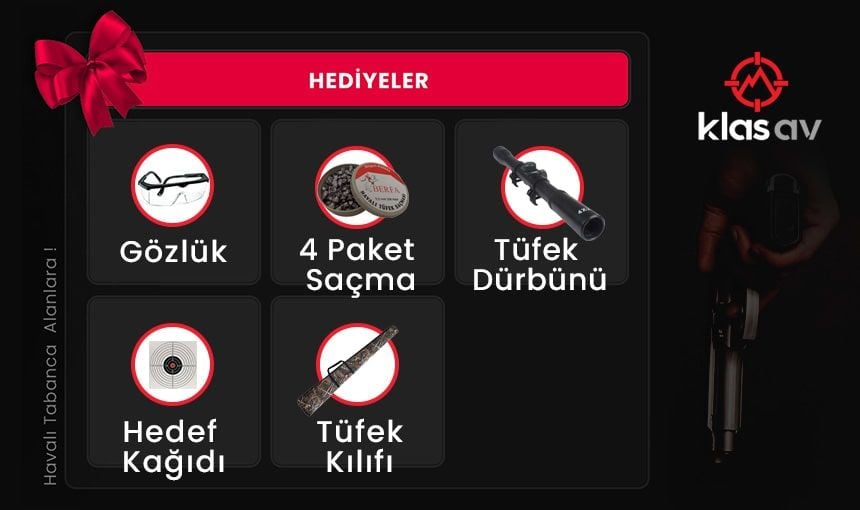 Hatsan Turcar  (Striker Edge) Havalı Tüfek 5.5 mm