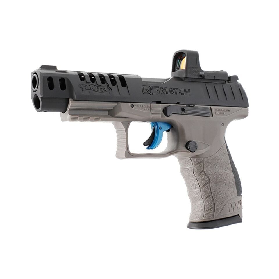 Umarex Walther Q5 Match Combo 5'' Havalı Tabanca Pellet