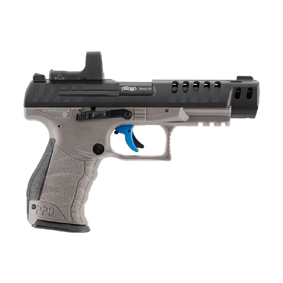 Umarex Walther Q5 Match Combo 5'' Havalı Tabanca Pellet