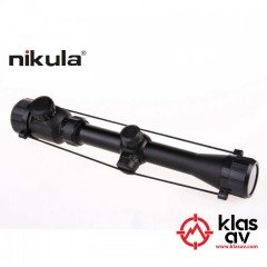 Nikula 3-9X32E Zoomlu Tüfek Dürbünü Çift Işık Kaynaklı