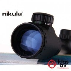 Nikula 3-9X32E Zoomlu Tüfek Dürbünü Çift Işık Kaynaklı