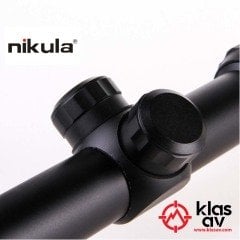 Nikula 3-9X32E Zoomlu Tüfek Dürbünü Çift Işık Kaynaklı