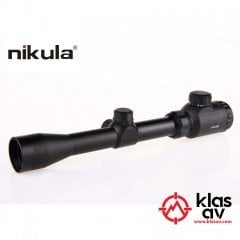 Nikula 3-9X32E Zoomlu Tüfek Dürbünü Çift Işık Kaynaklı