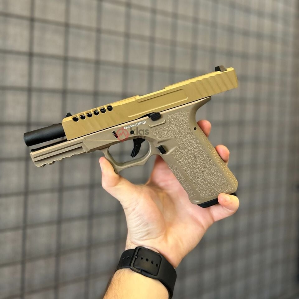 AW Custom VX7 Mod 1 4,5 mm Havalı Tabanca – Tan