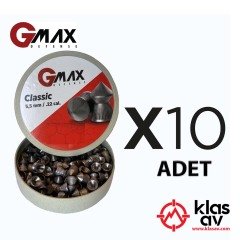 Gmax Havalı Tüfek Saçması 5.5 mm 10 Paket