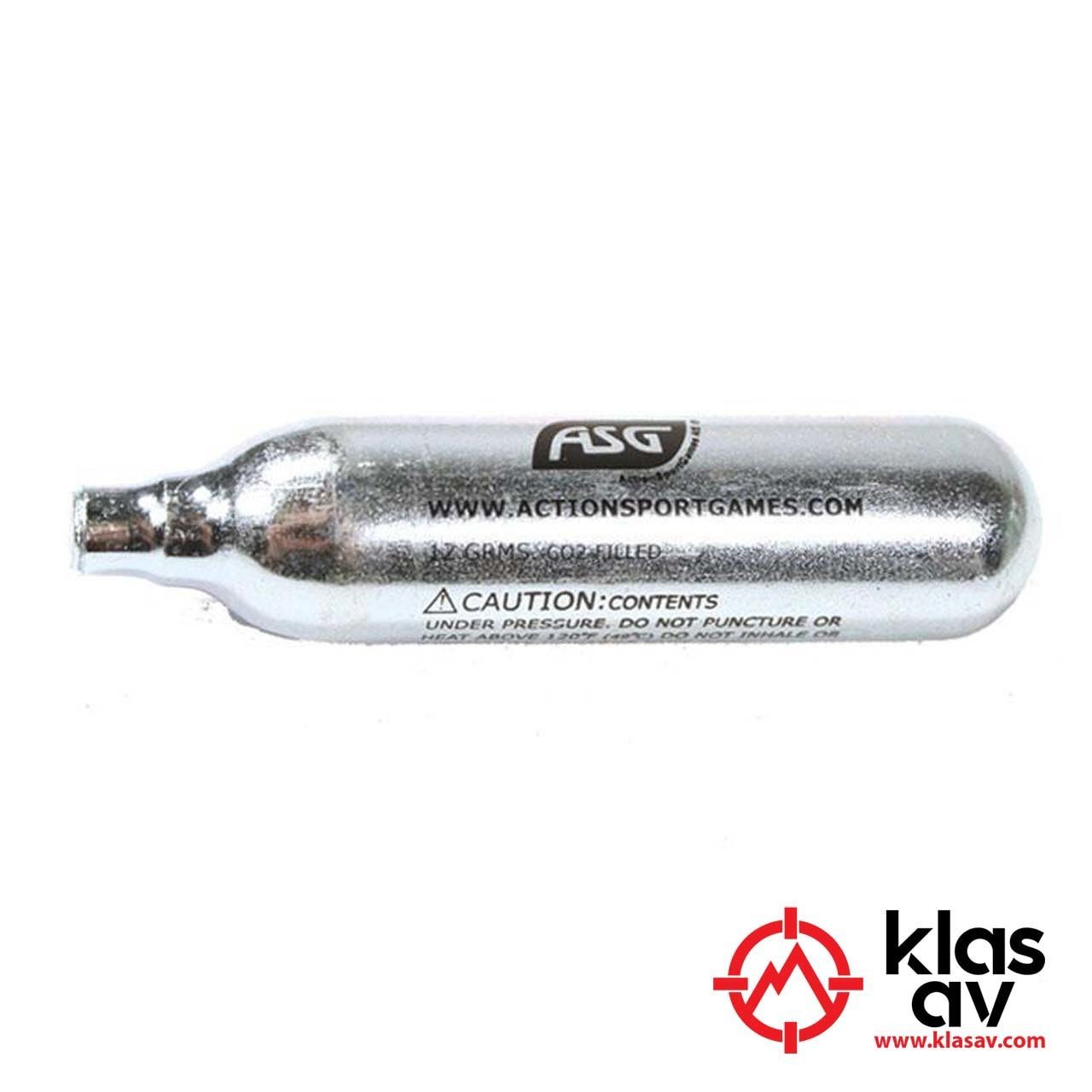 ASG 12 Gram Co2 Havalı Tabanca Tüpü