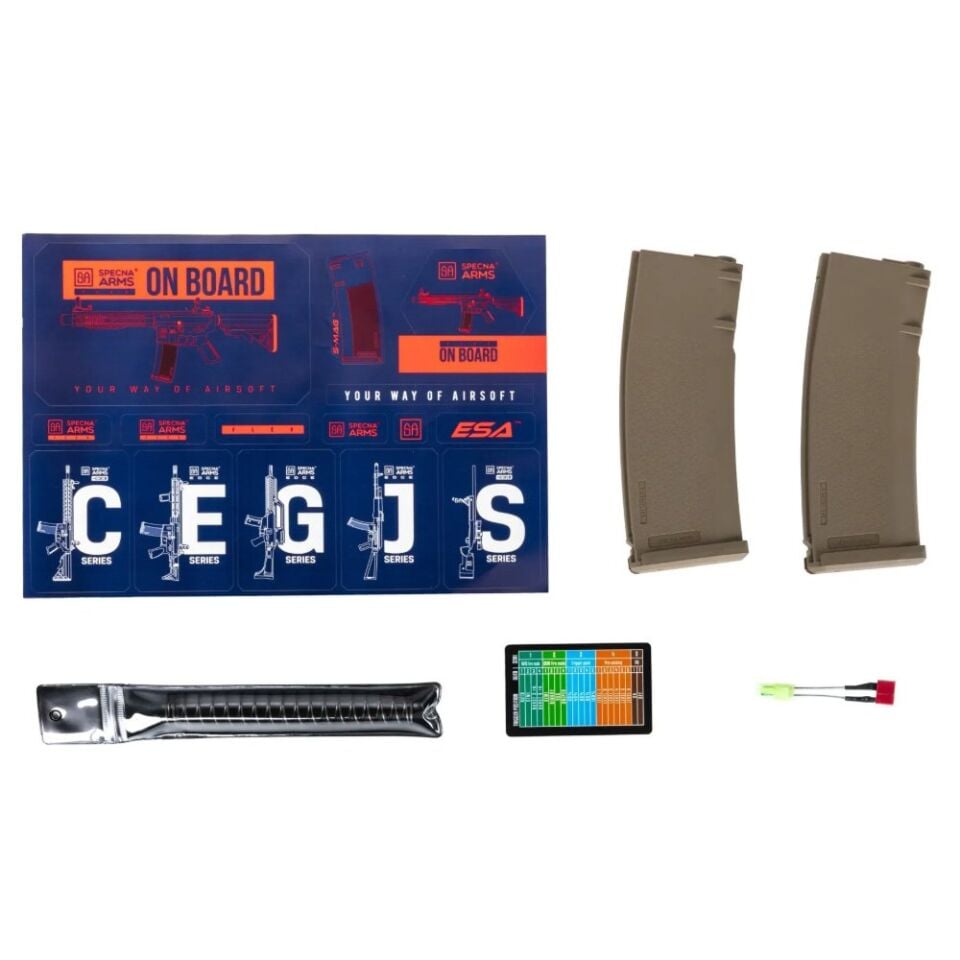 Specna Arms SA-F09 FLEX HAL ETU Gen.2 BLDC Yarım Tan Airsoft Tüfek