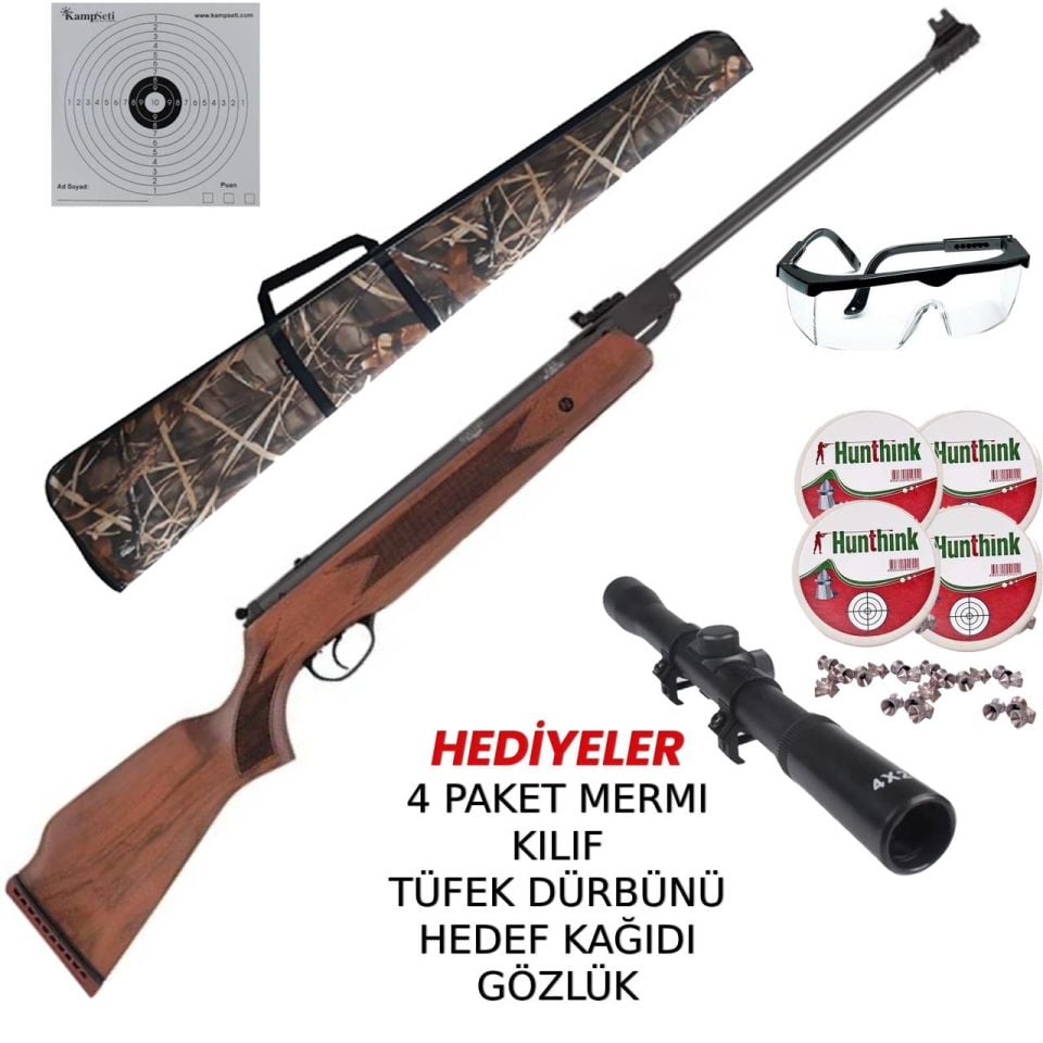 Hatsan Mod 55 Ağaç Havalı Tüfek 5.5 mm