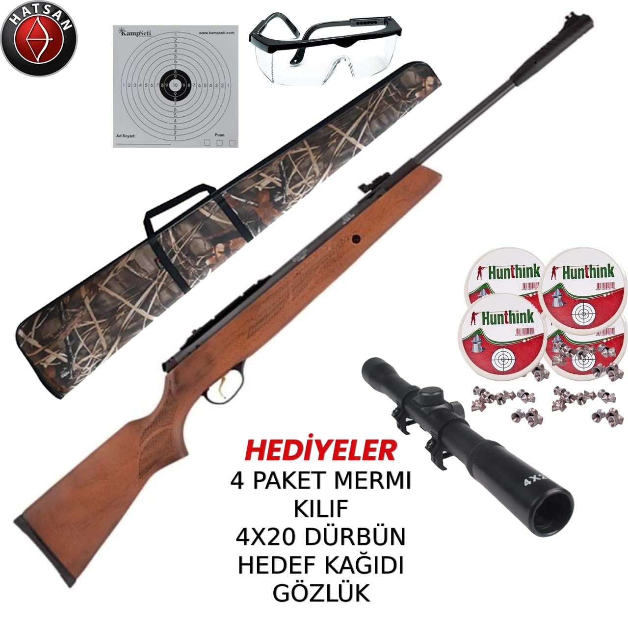 Hatsan Mod 95 Ağaç Havalı Tüfek 5.5 mm
