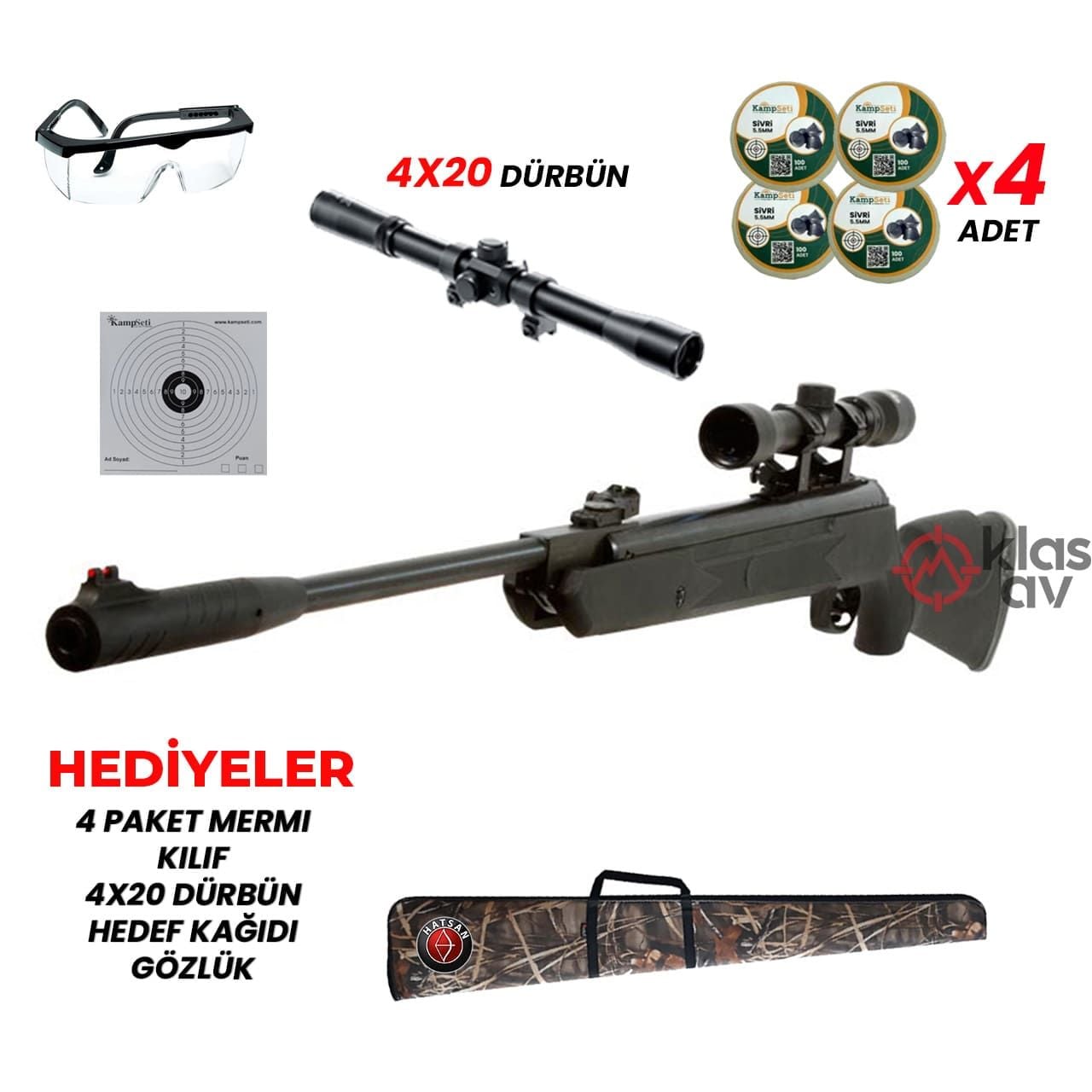 Hatsan Mod 125 VORTEX Havalı Tüfek 5.5 mm