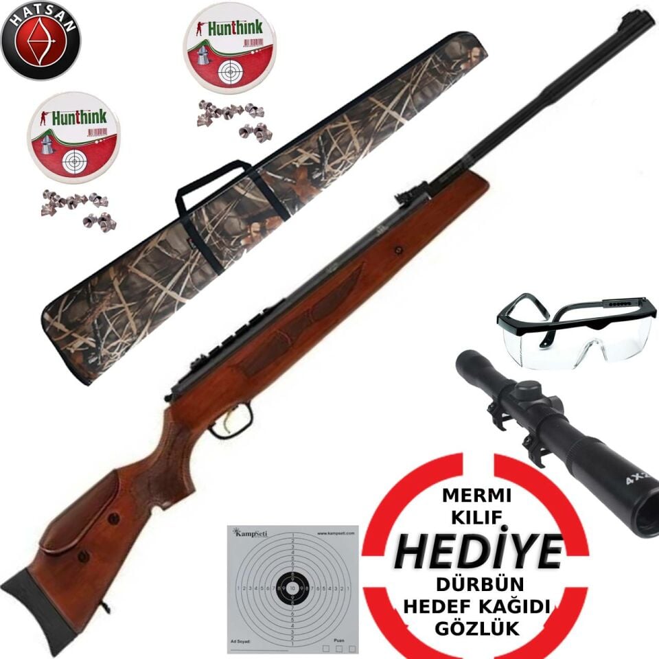 Hatsan Mod 135 VORTEX QE Ağaç Havalı Tüfek 5.5 mm