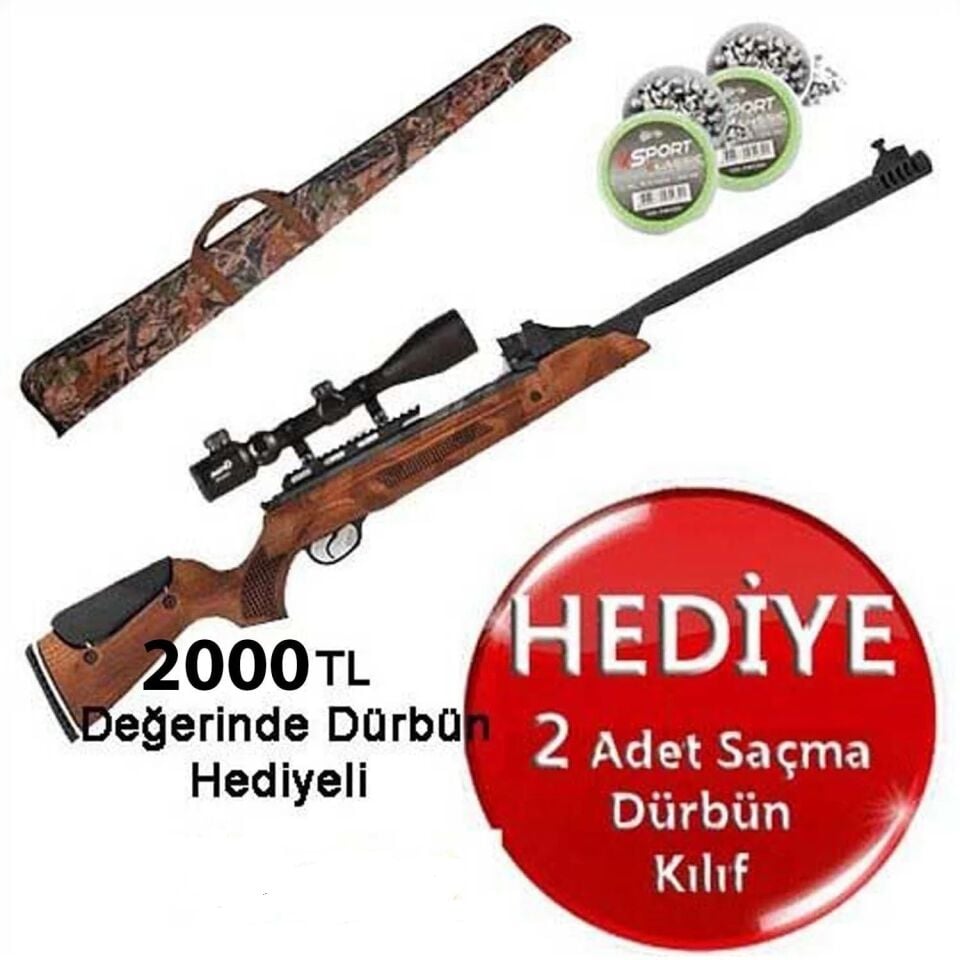 Hatsan SpeedFire VORTEX Ağaç Havalı Tüfek 5.5 mm