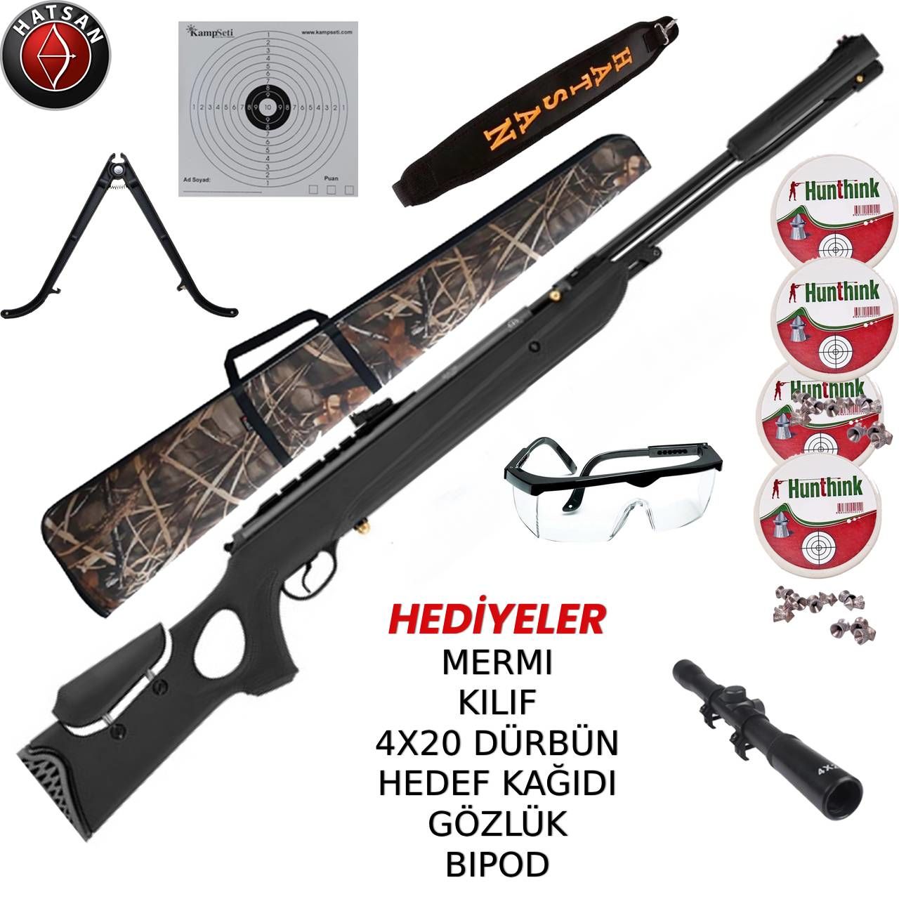 Hatsan Torpedo 150 SNIPER VORTEX Havalı Tüfek 5.5 mm