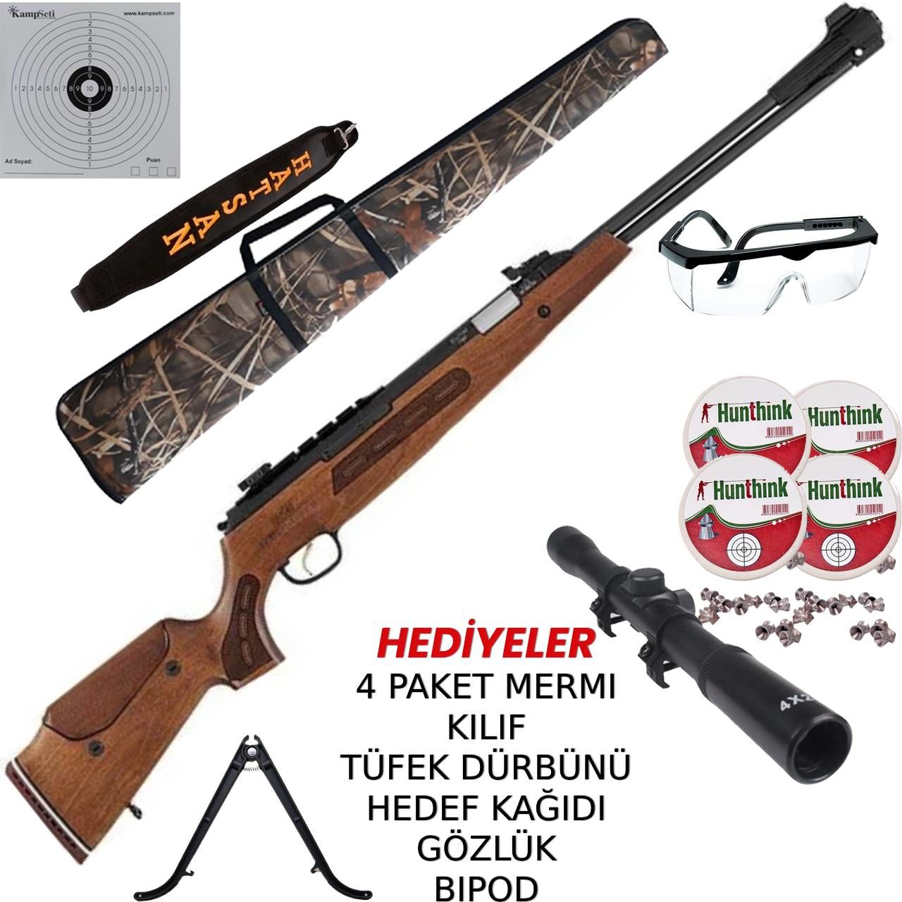 Hatsan Dominator 200 Ağaç Havalı Tüfek 5.5 mm