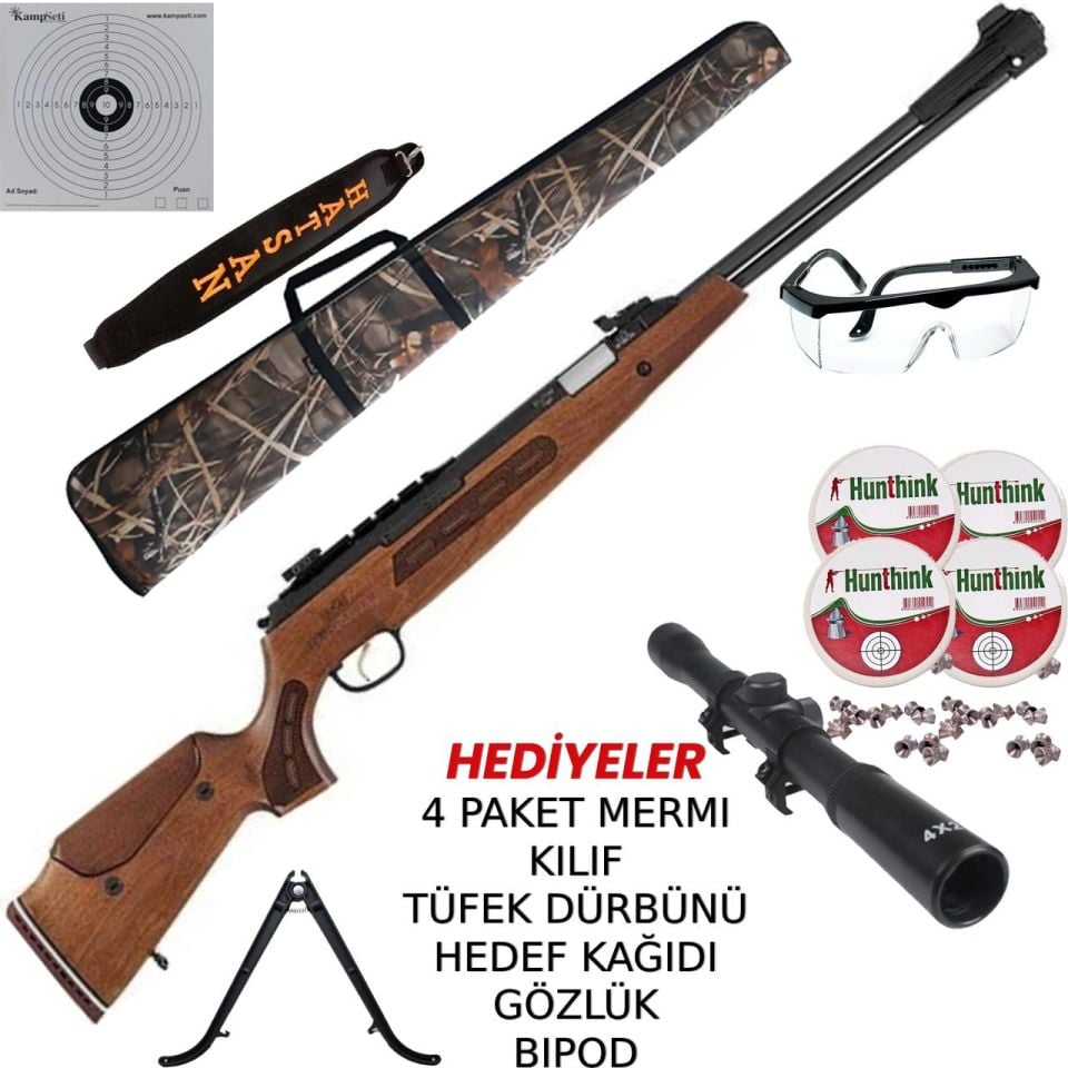 Hatsan Dominator 200 Ağaç Havalı Tüfek 5.5 mm