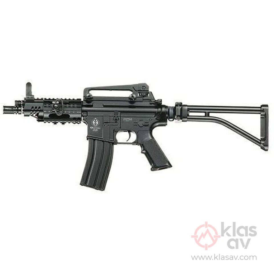 ICS M4A1 CQB Katlanır Dipçik AEG Airsoft Tüfek 27MB Siyah