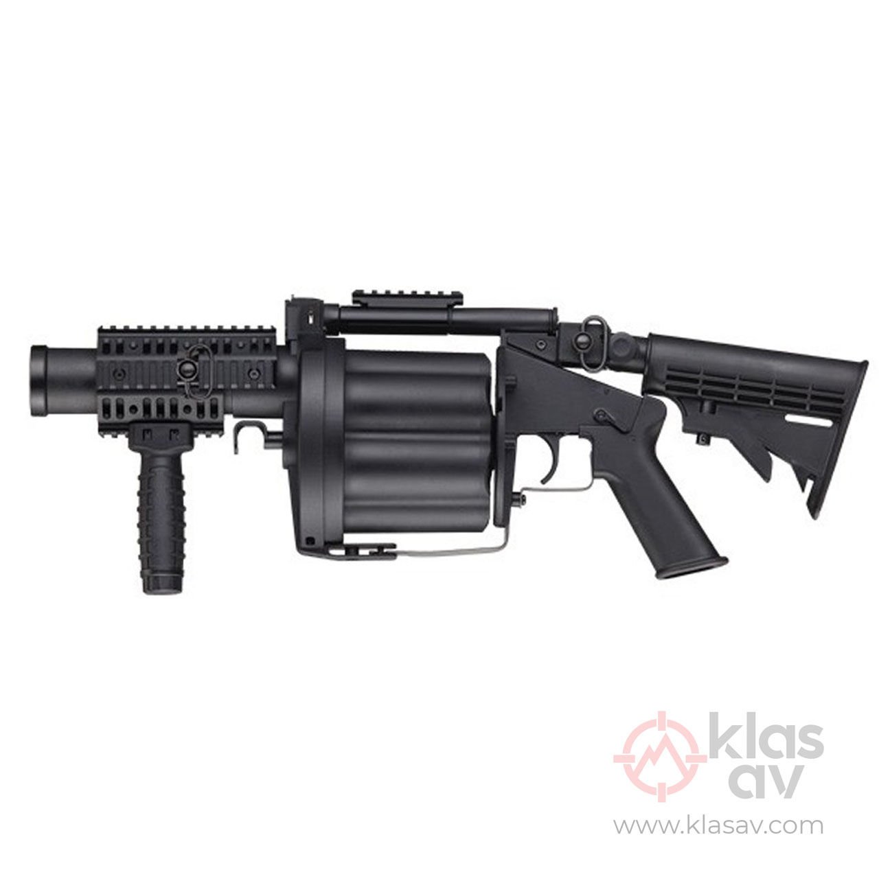 ICS MGL Tam Boy Airsoft Revolver Bombaatar Siyah