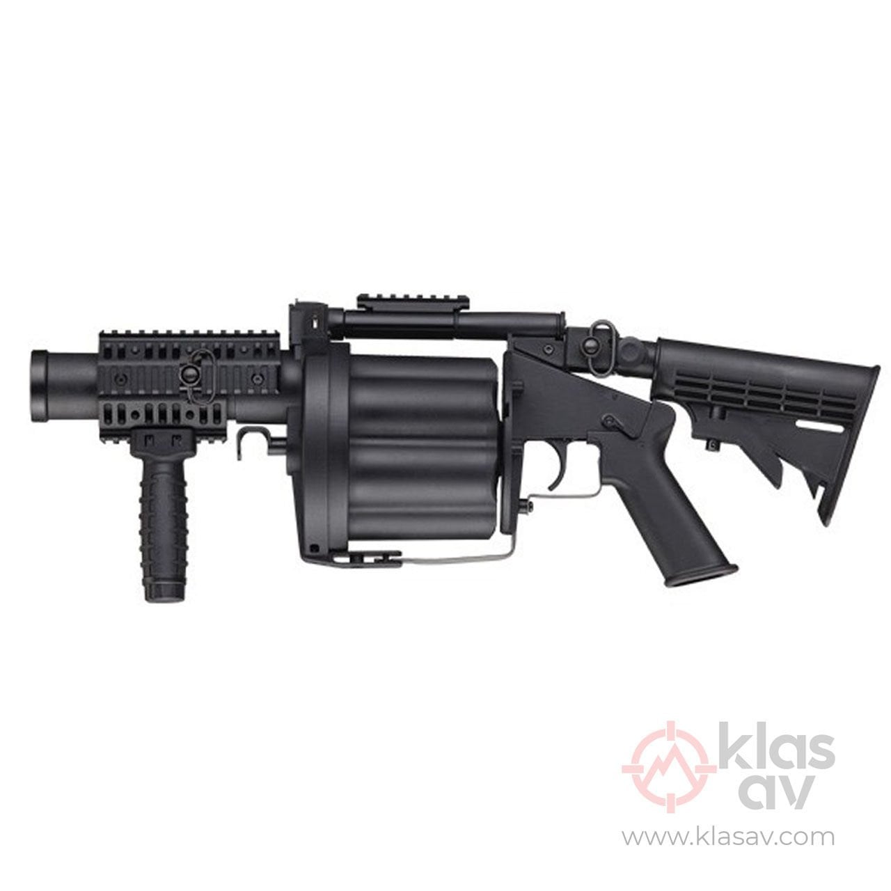 ICS MGL Tam Boy Airsoft Revolver Bombaatar Siyah