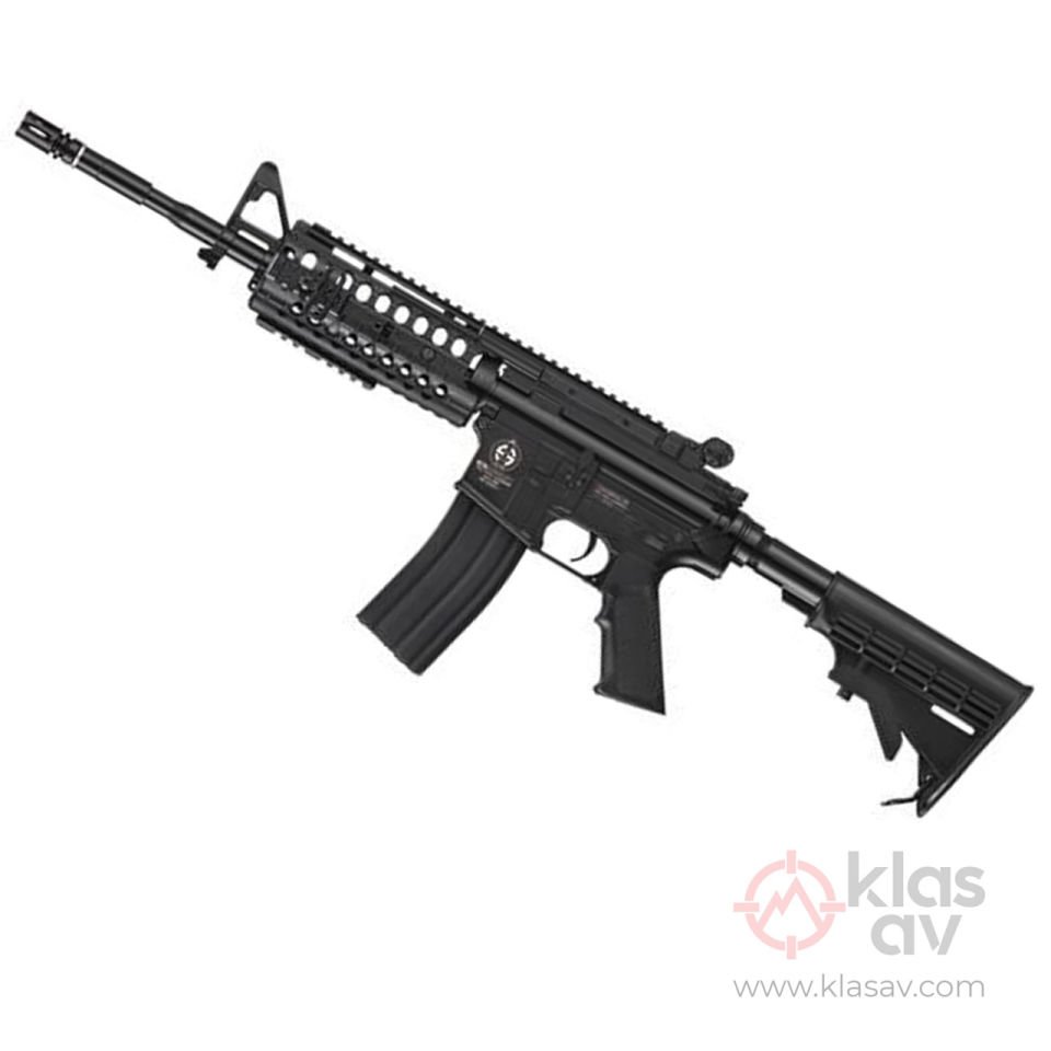 ICS S.I.R. S-System Pro Line Full Metal AEG Airsoft Tüfek Siyah