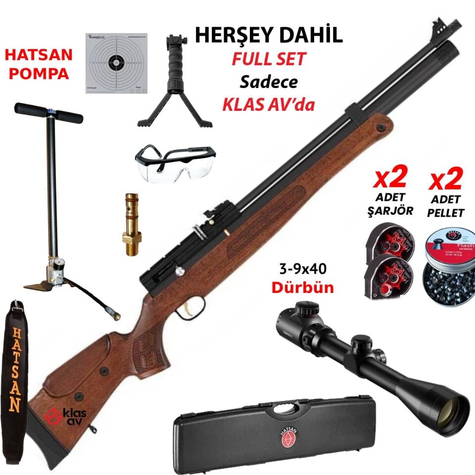 Hatsan  BT65-SB-AĞAÇ PCP Havalı Tüfek 5.5 mm