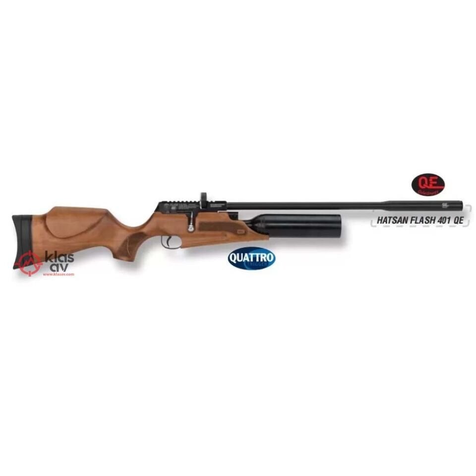 Hatsan Flash 401 Ağaç Combo PCP Havalı Tüfek Tam Set