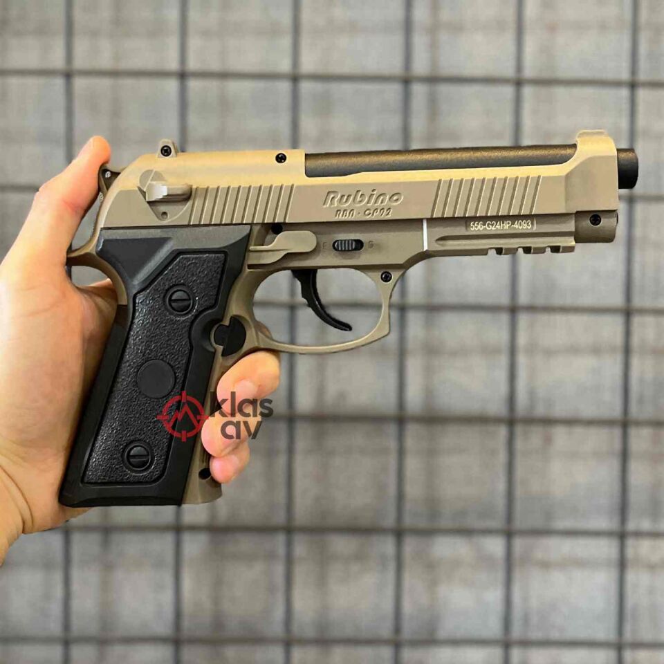 Rubino RBN-CP92 Havalı Tabanca 4.5 mm Çöl Rengi