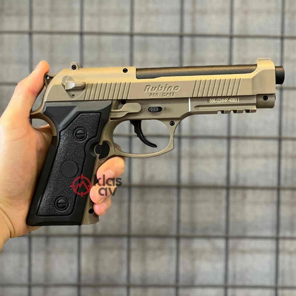 Rubino RBN-CP92 Havalı Tabanca 4.5 mm Çöl Rengi