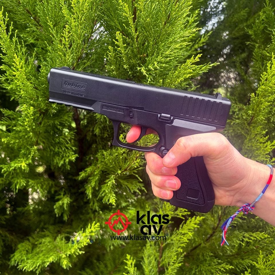 Rubino RBN-CP17 Havalı Tabanca 4.5 mm Siyah