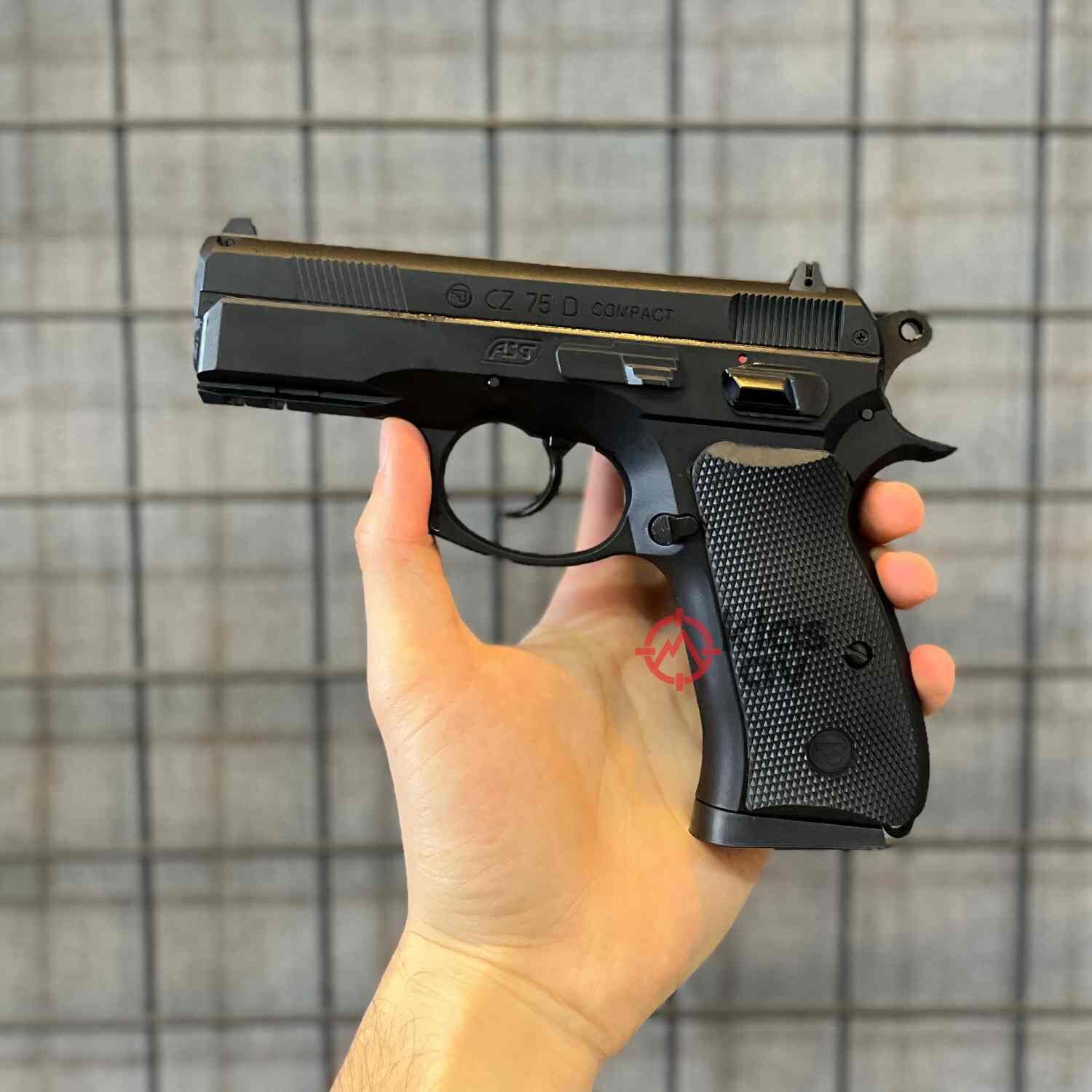 ASG CZ 75 D Compact Siyah Havalı Tabanca - Klas Av