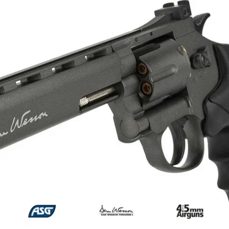 ASG Dan Wesson 8'' Gri Toplu Havalı Tabanca