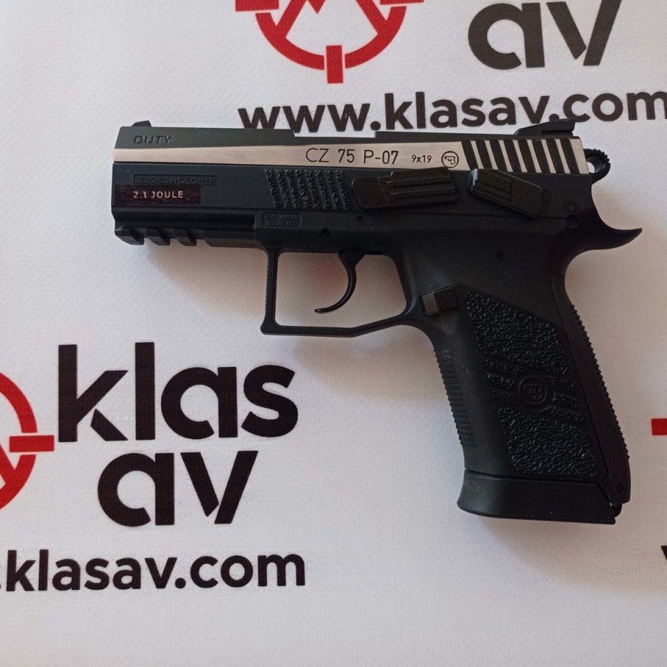 ASG CZ75 P07 Duty Çift Renk Blowback Havalı Tabanca