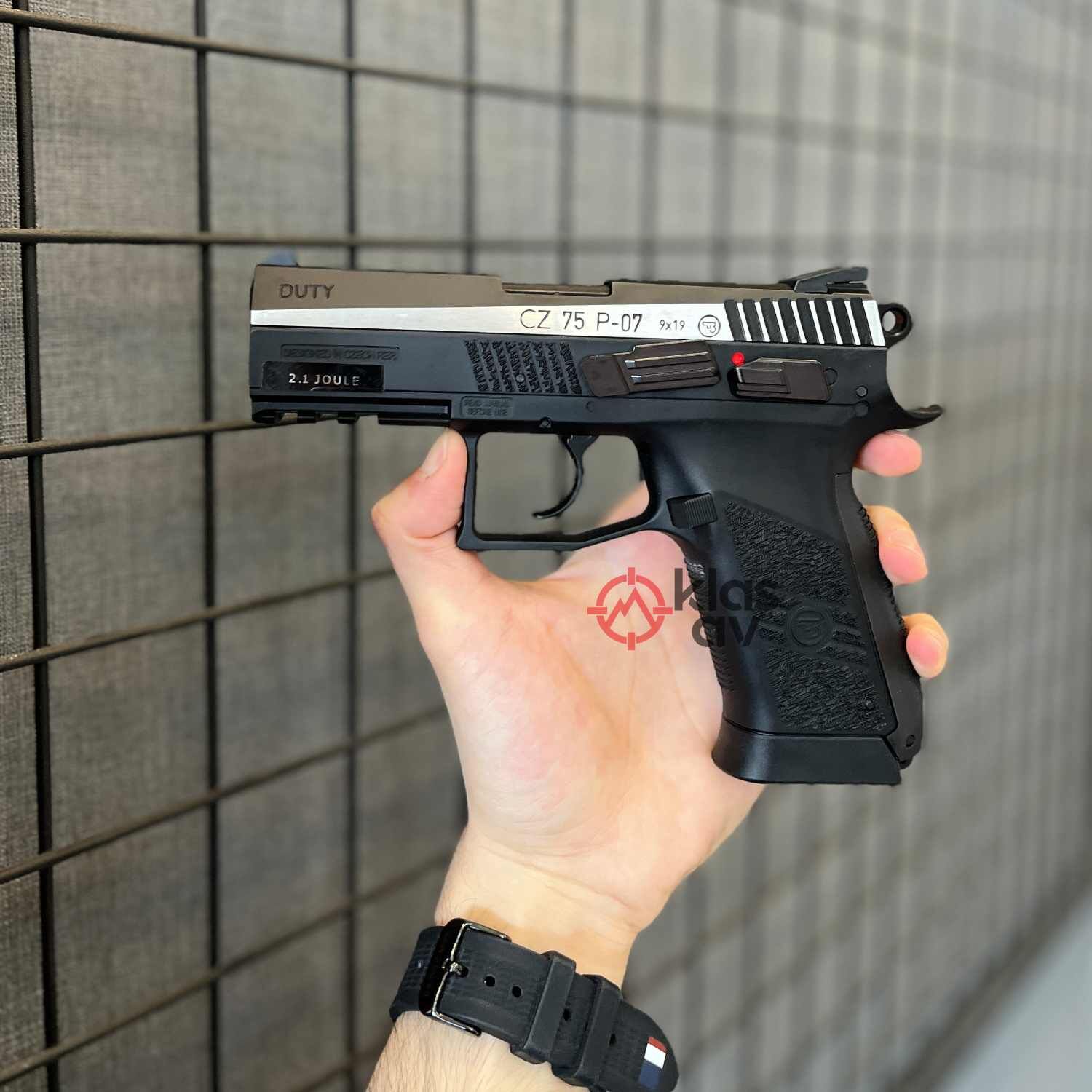 ASG CZ75 P07 Duty Çift Renk Blowback Havalı Tabanca