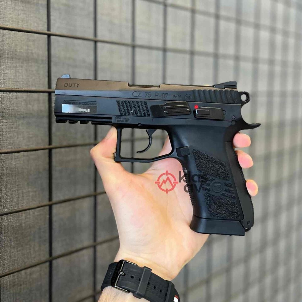 ASG CZ75 P07 Duty Siyah Blowback Havalı Tabanca